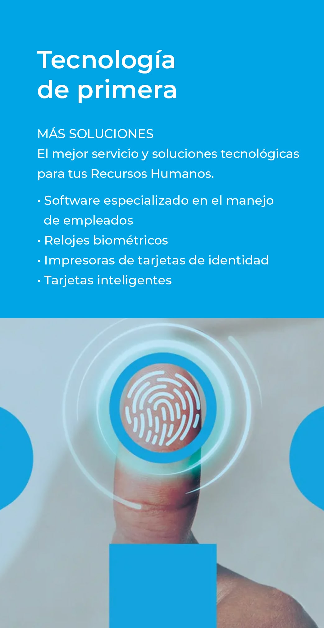 Tecnología de primera